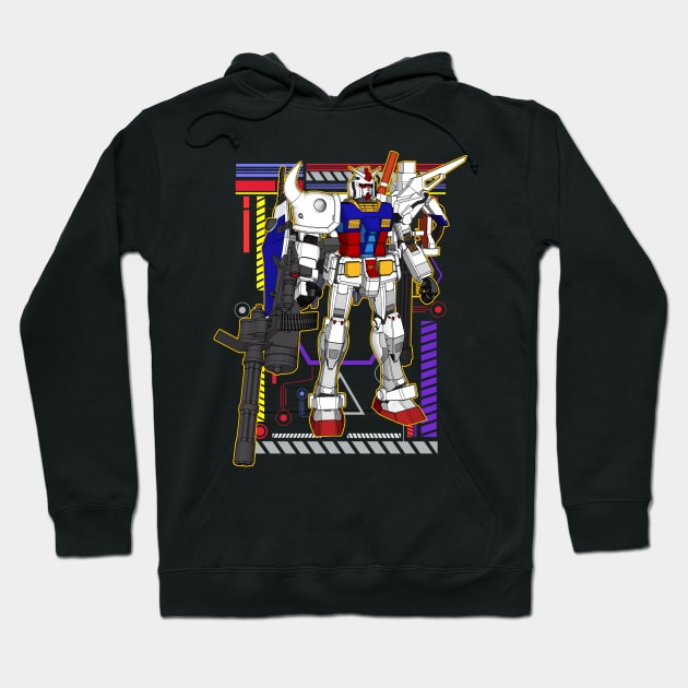 RX-78 Gundam Hoodie by gblackid